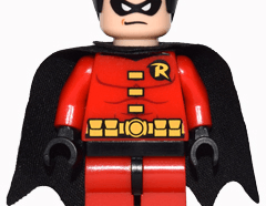 Lego Minifigura - Robin - Black Cape