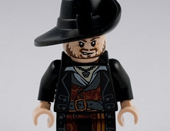 Lego minifigura - Hector Barbossa