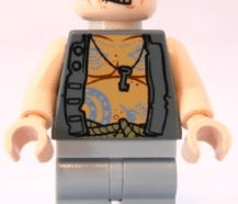 Lego minifigura - Quartermaster Zombie