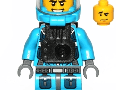 Lego minifigura - Alien Defense Unit Soldier 6