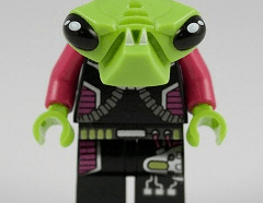 Lego Minifigura - Alien Pilot