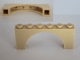 Lego alkatrész - Tan Brick, Arch 1x6x2 - Thin Top without Reinforced Underside