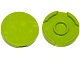 Lego alkatrész - Lime Tile, Round 2x2 with Bottom Stud Holder