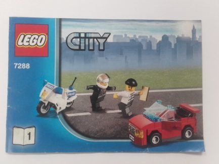 Lego City - Összeszerelési útmutató 7288-1