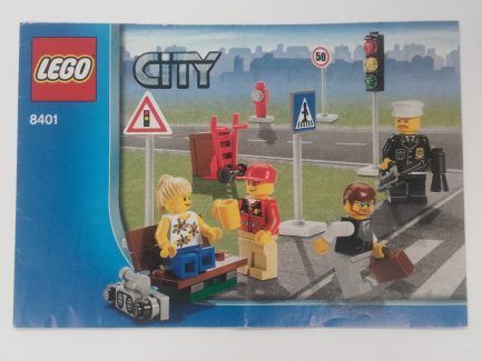 Lego City - Összeszerelési útmutató 8401