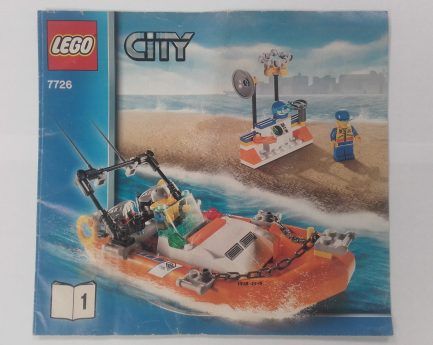 Lego City – Összeszerelési útmutató 7726-1
