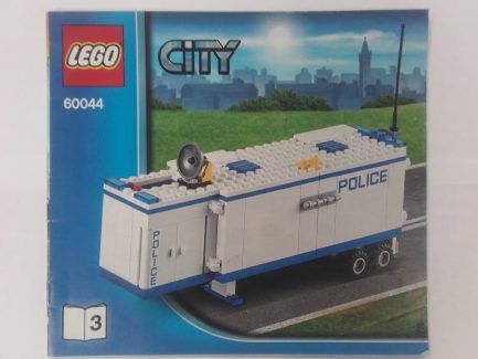 Lego City – Összeszerelési útmutató 60044-3