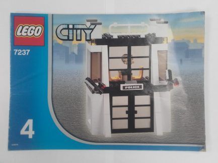 Lego City – Összeszerelési útmutató 7237-4