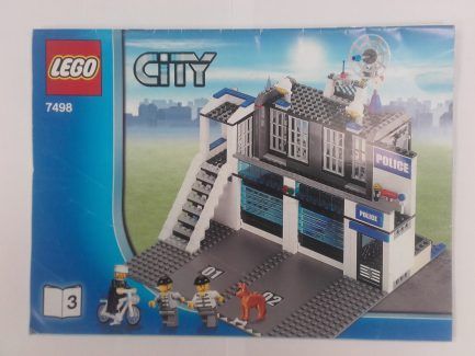 Lego City – Összeszerelési útmutató 7498-3