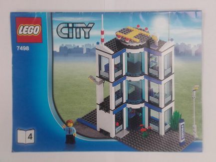 Lego City – Összeszerelési útmutató 7498-4