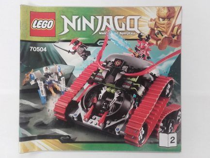 Lego Ninjago – Összeszerelési útmutató 70504-2