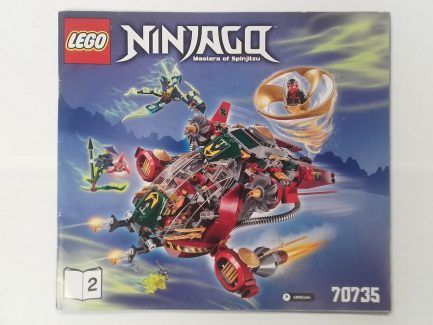 Lego Ninjago – Összeszerelési útmutató 70735-2