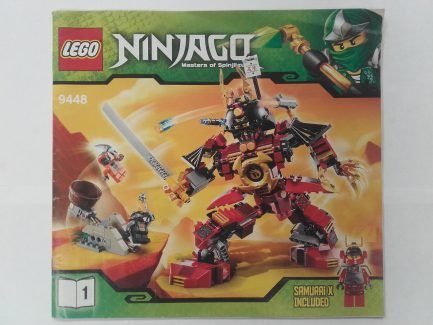 Lego Ninjago – Összeszerelési útmutató 9448-1