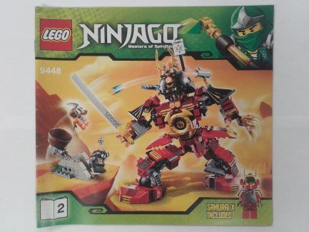 Lego Ninjago – Összeszerelési útmutató 9448-2