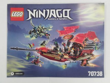 Lego Ninjago – Összeszerelési útmutató 70738