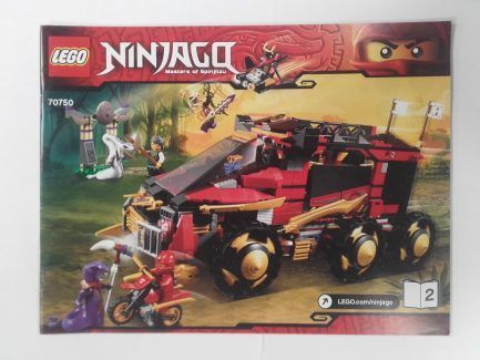 Lego Ninjago – Összeszerelési útmutató 70750-2