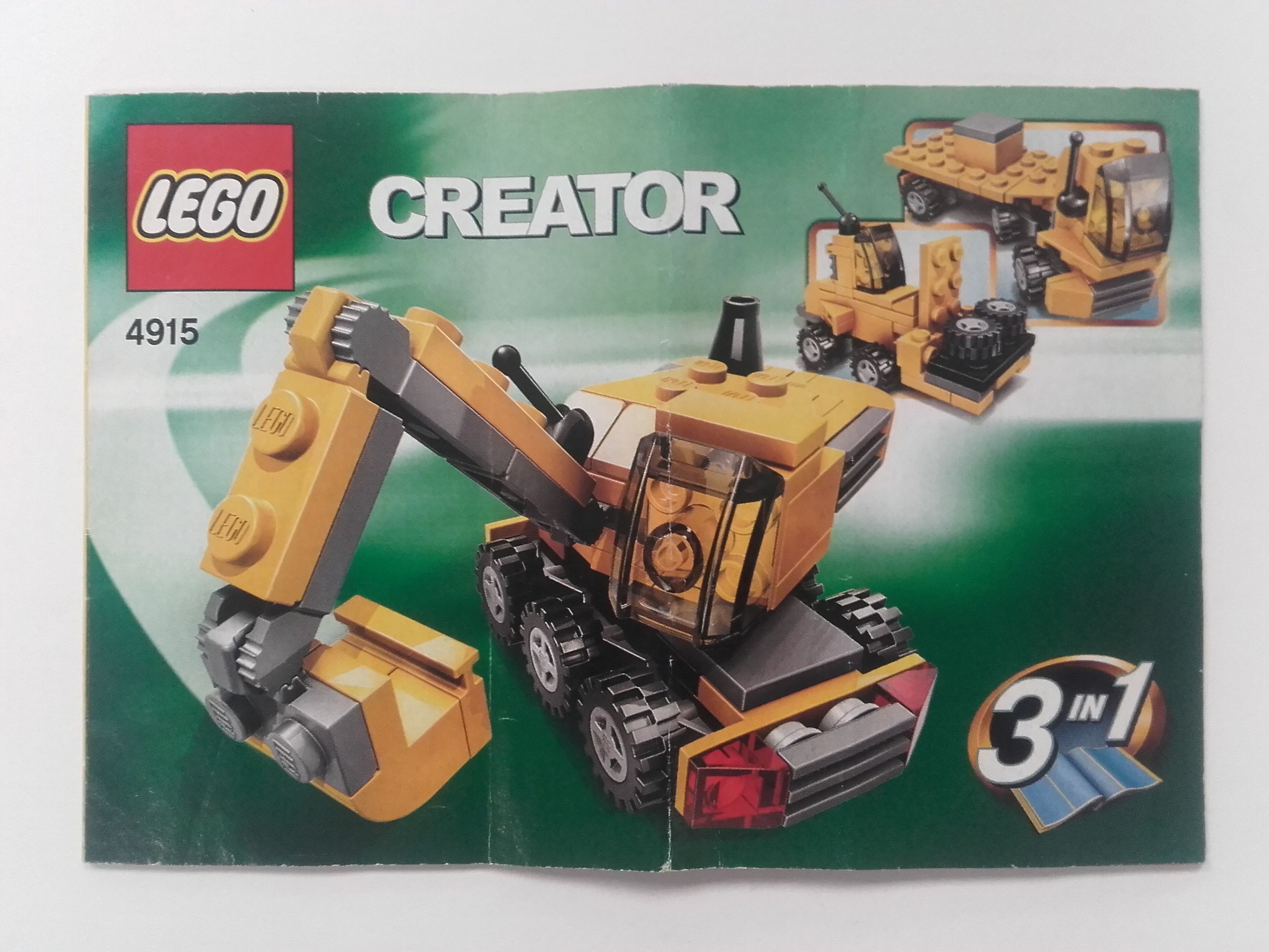 Lego Creator – Összeszerelési útmutató 4915