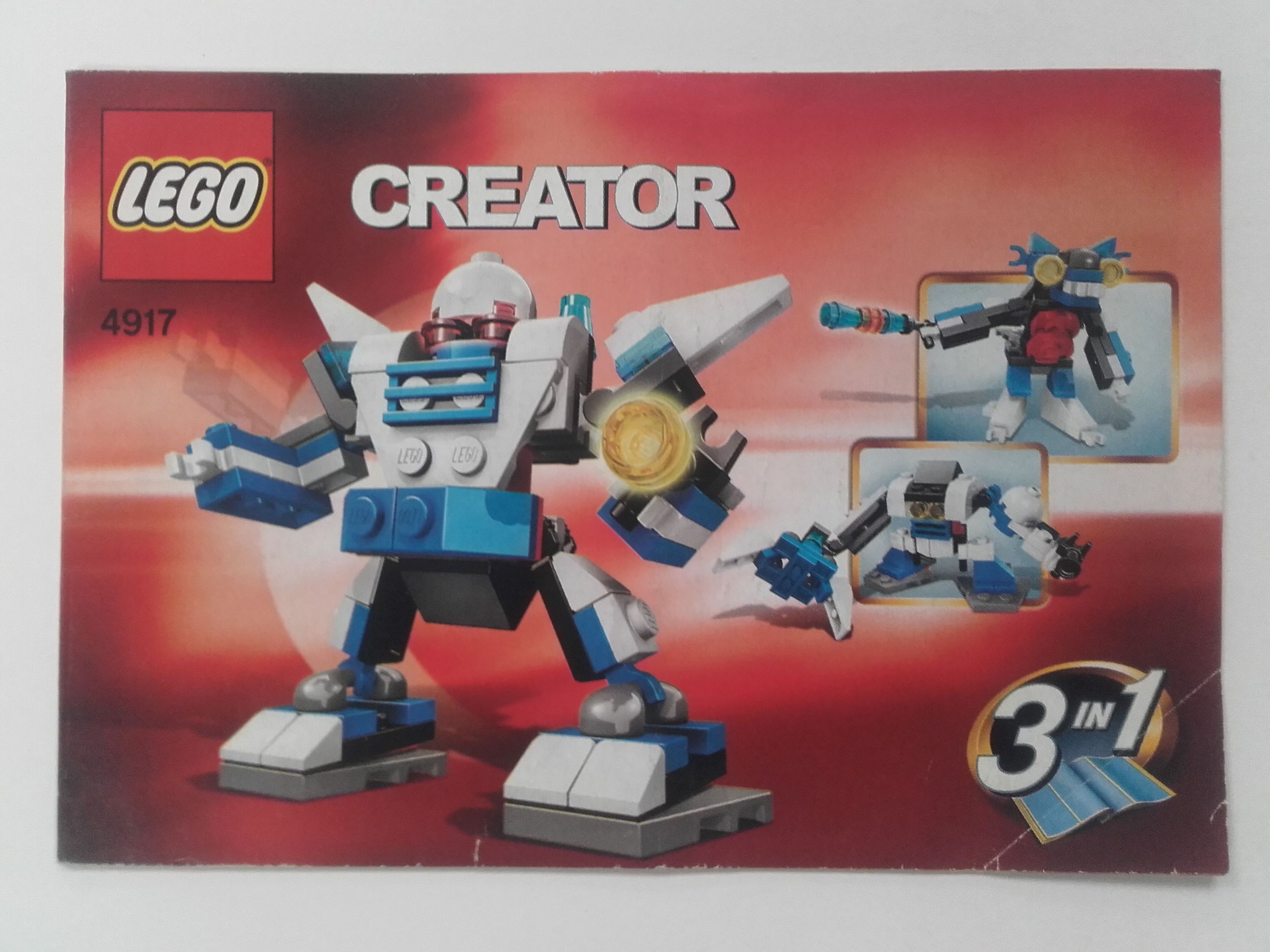 Lego Creator – Összeszerelési útmutató 4917