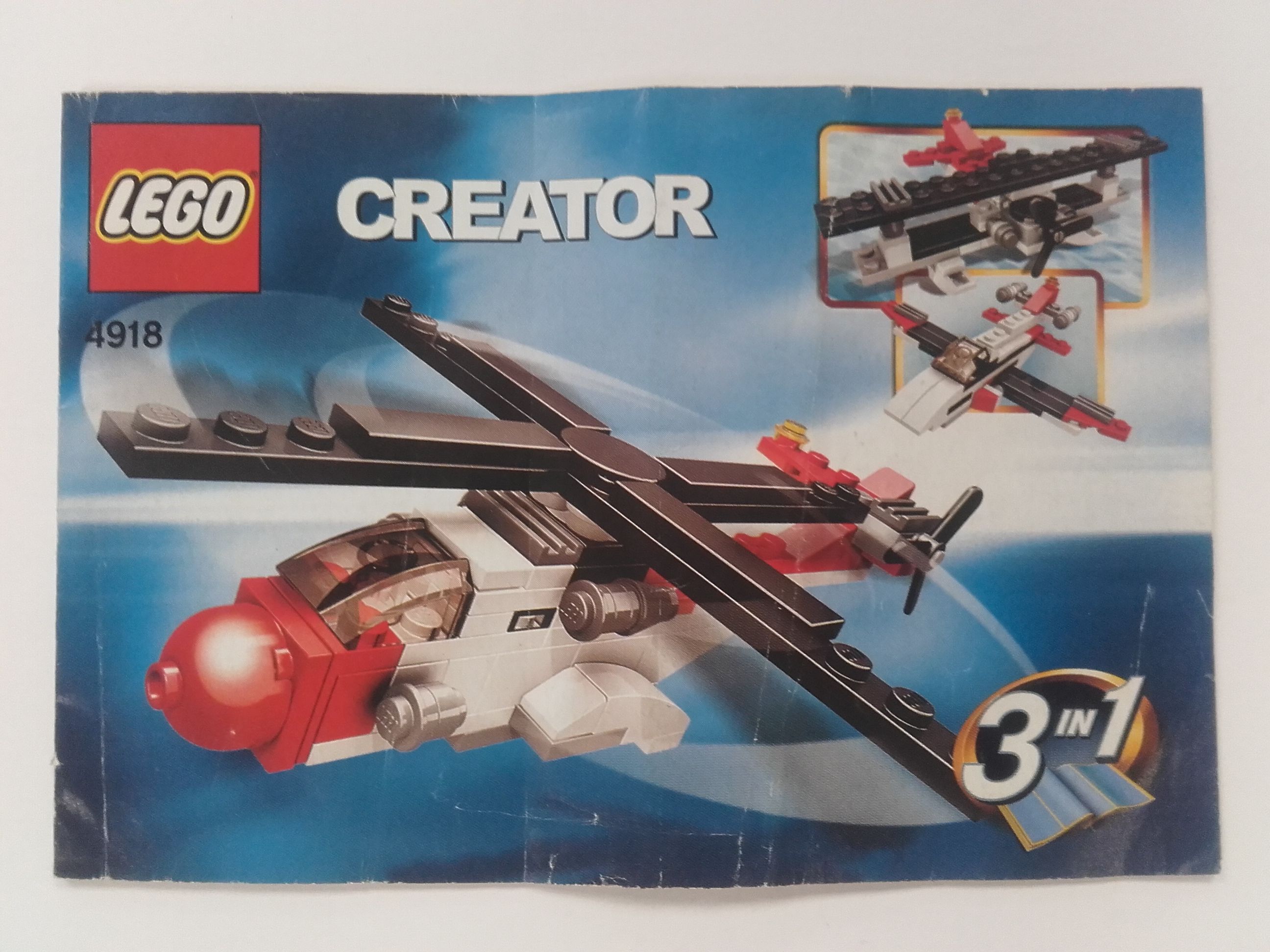 Lego Creator – Összeszerelési útmutató 4918