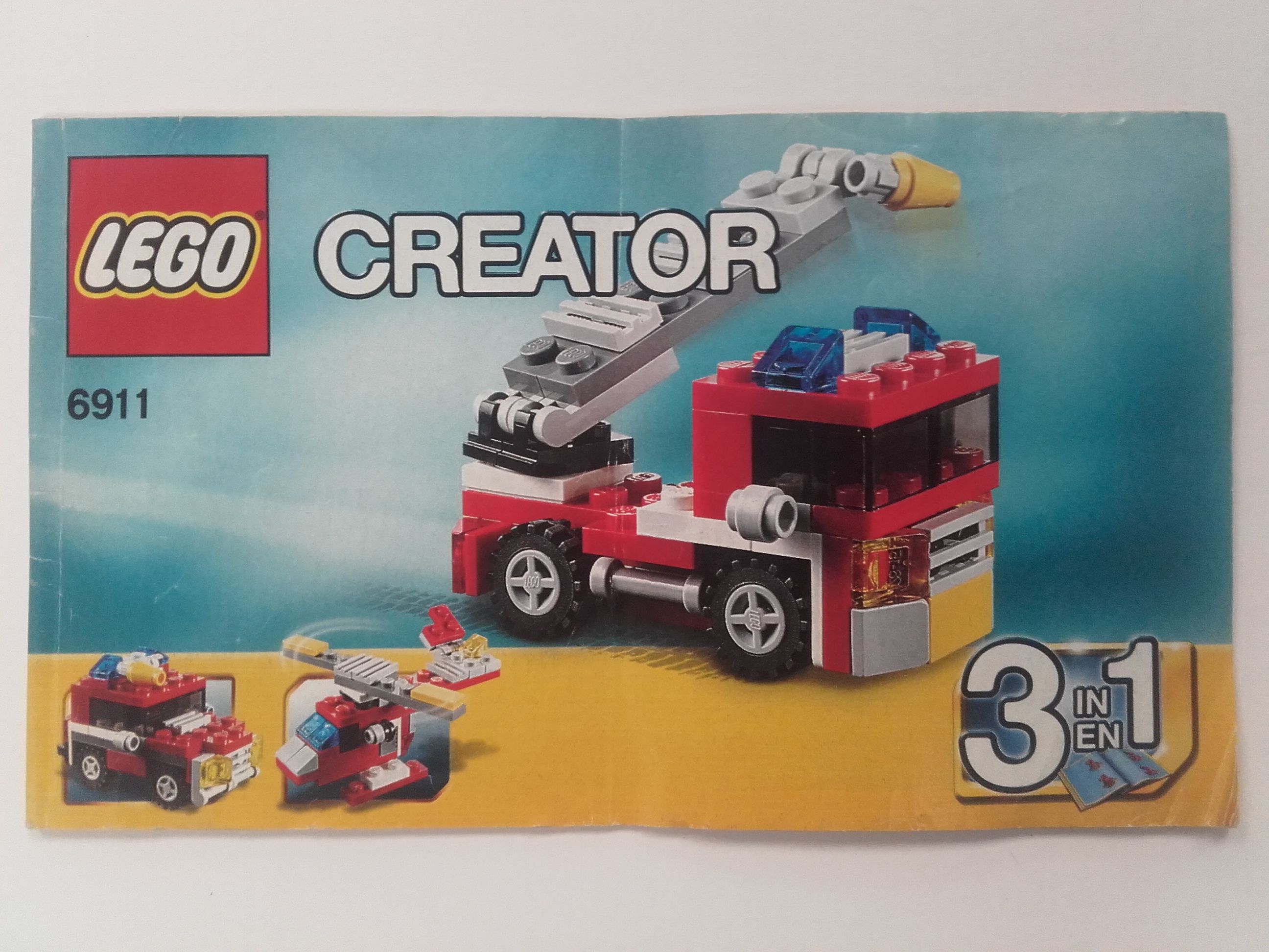 Lego Creator – Összeszerelési útmutató 6911