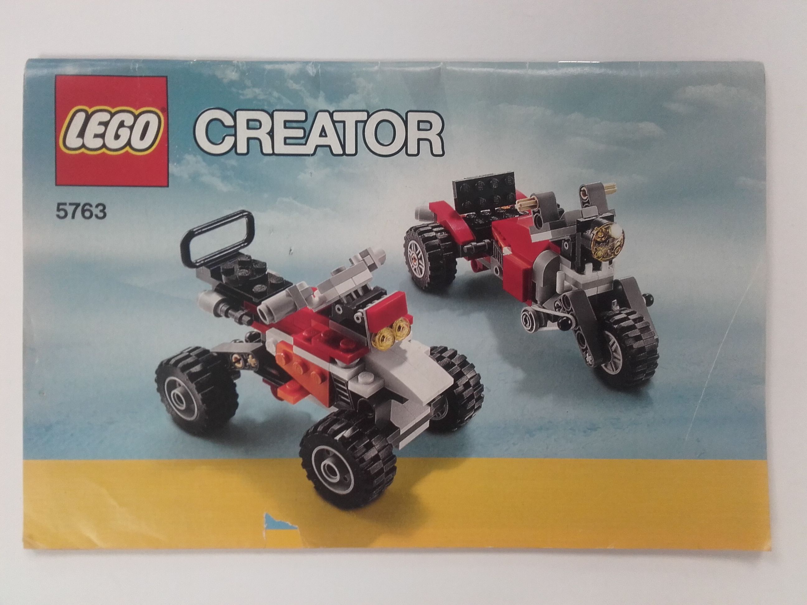 Lego Creator – Összeszerelési útmutató 5763