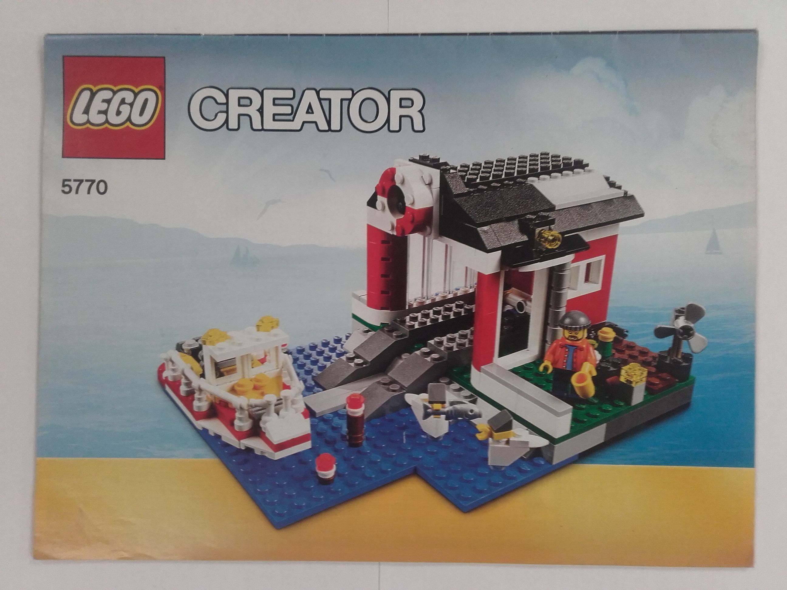 Lego Creator – Összeszerelési útmutató 5770-3