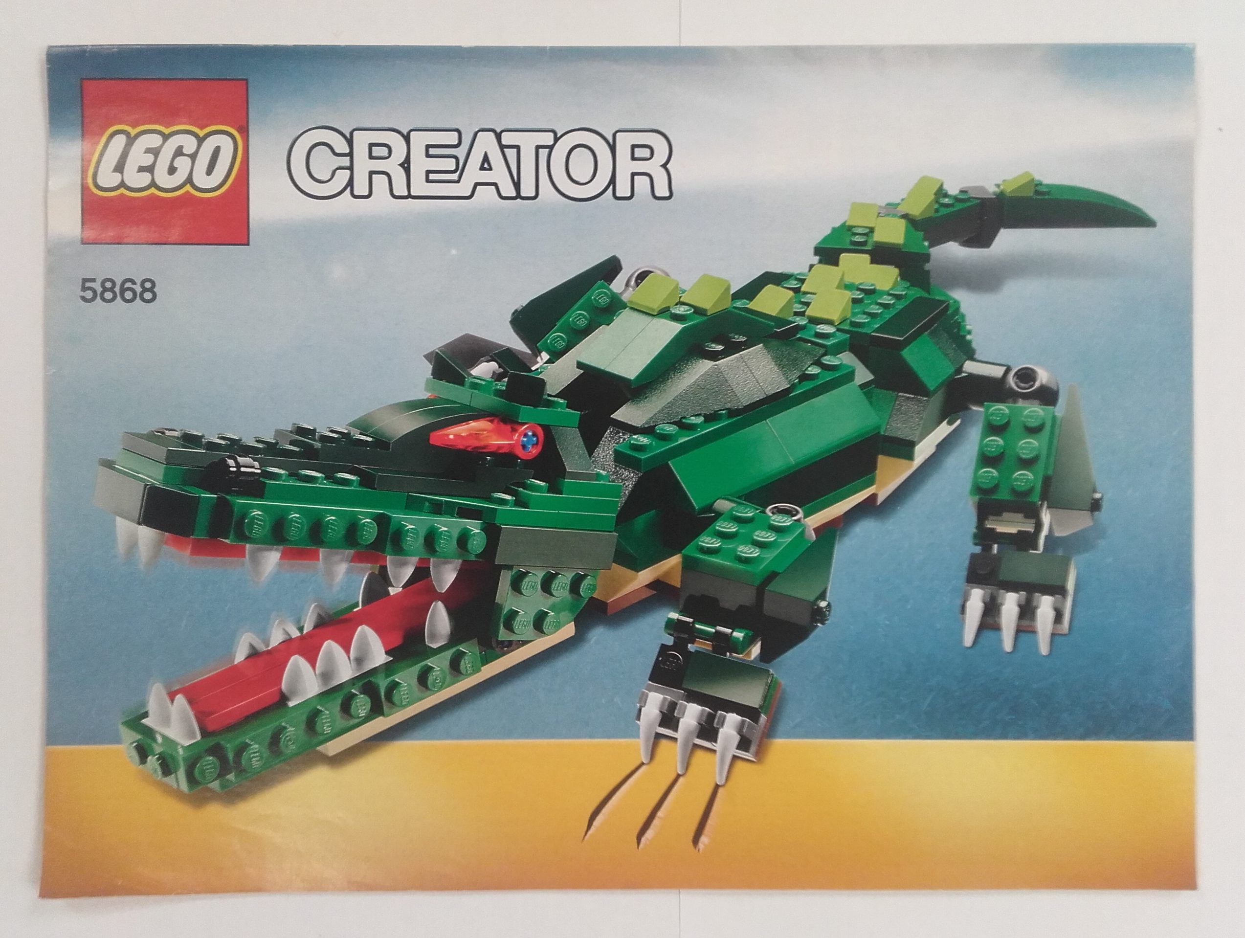 Lego Creator – Összeszerelési útmutató 5868