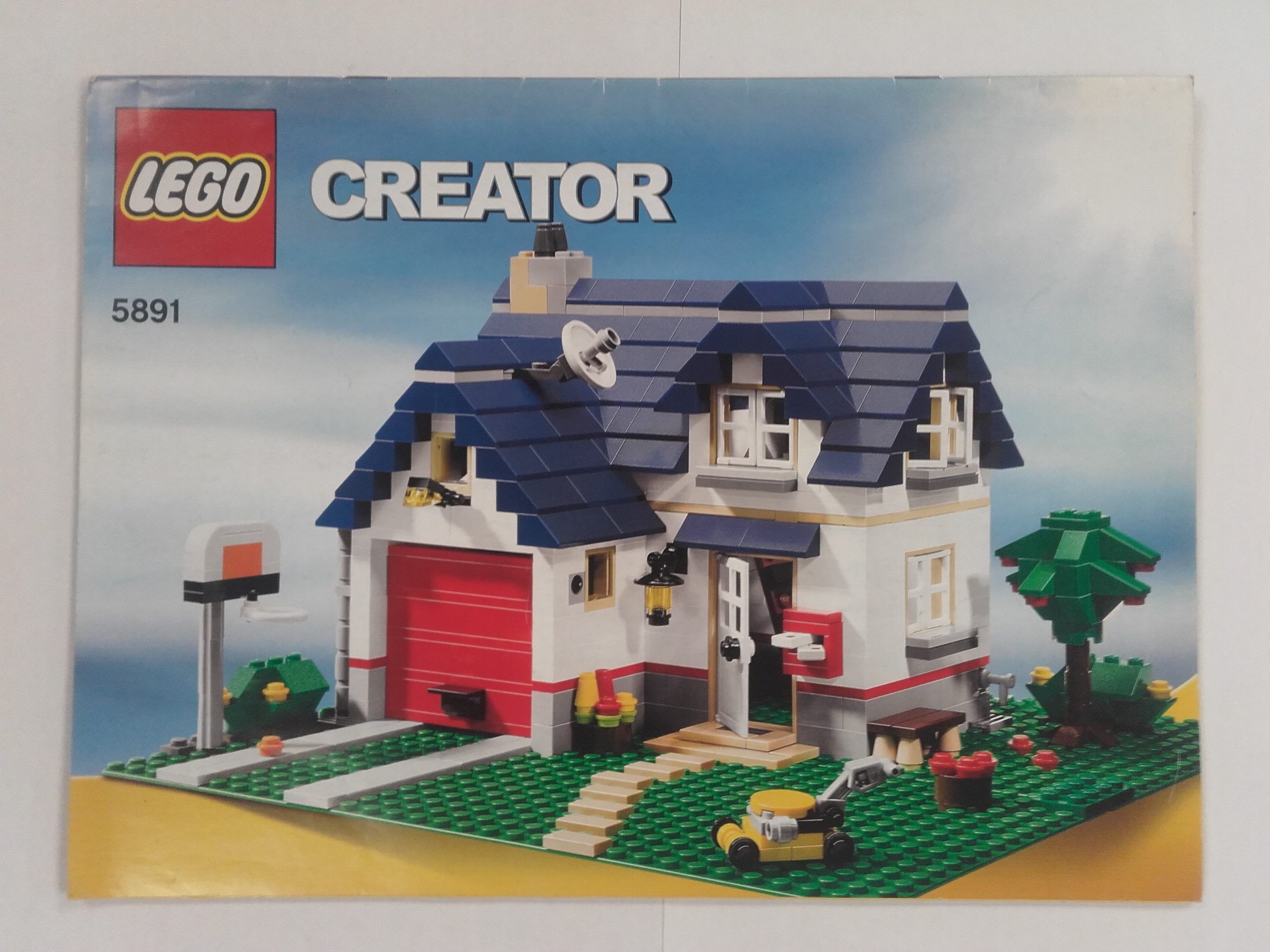 Lego Creator – Összeszerelési útmutató 5891-3