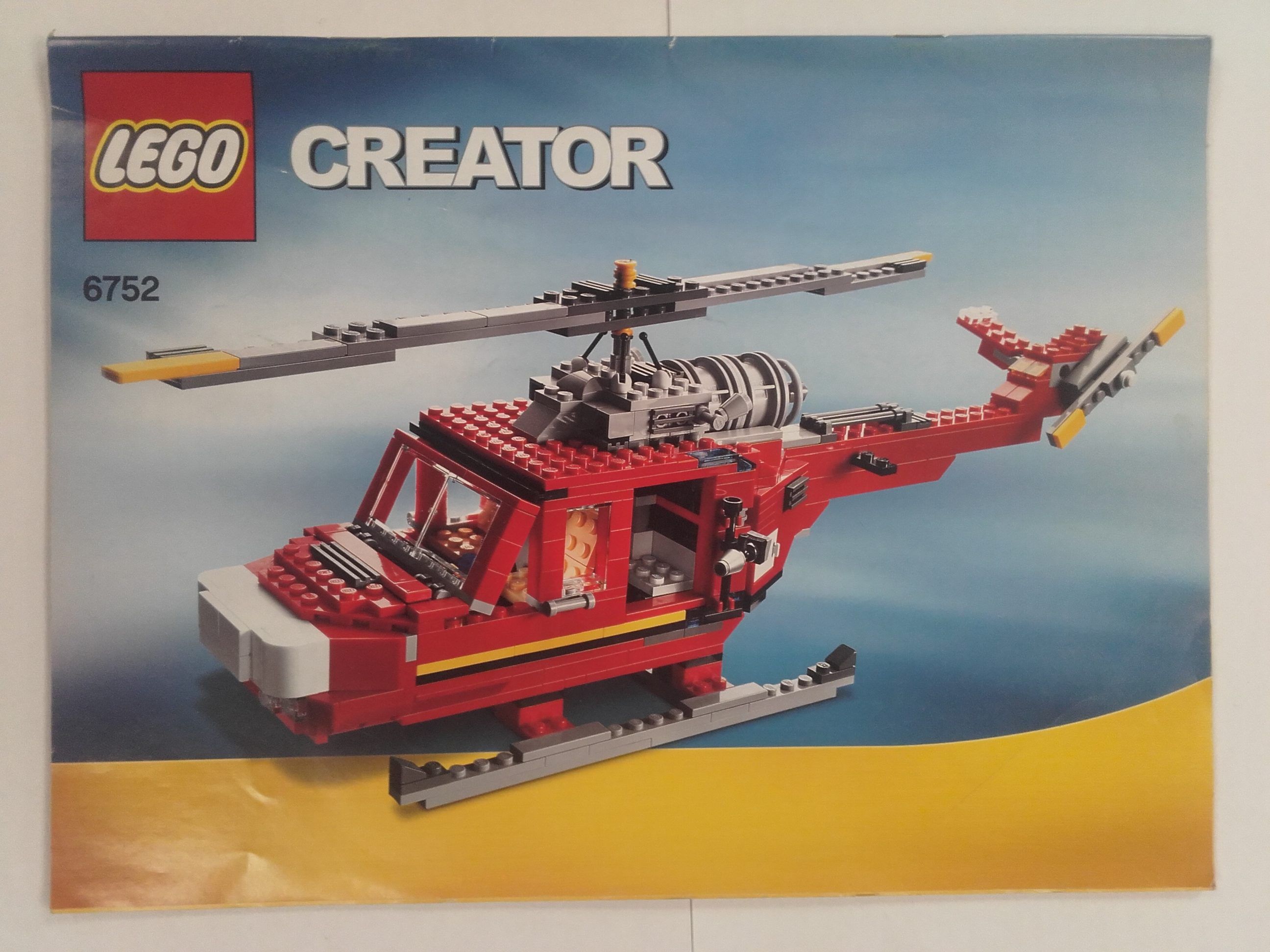 Lego Creator – Összeszerelési útmutató 6752