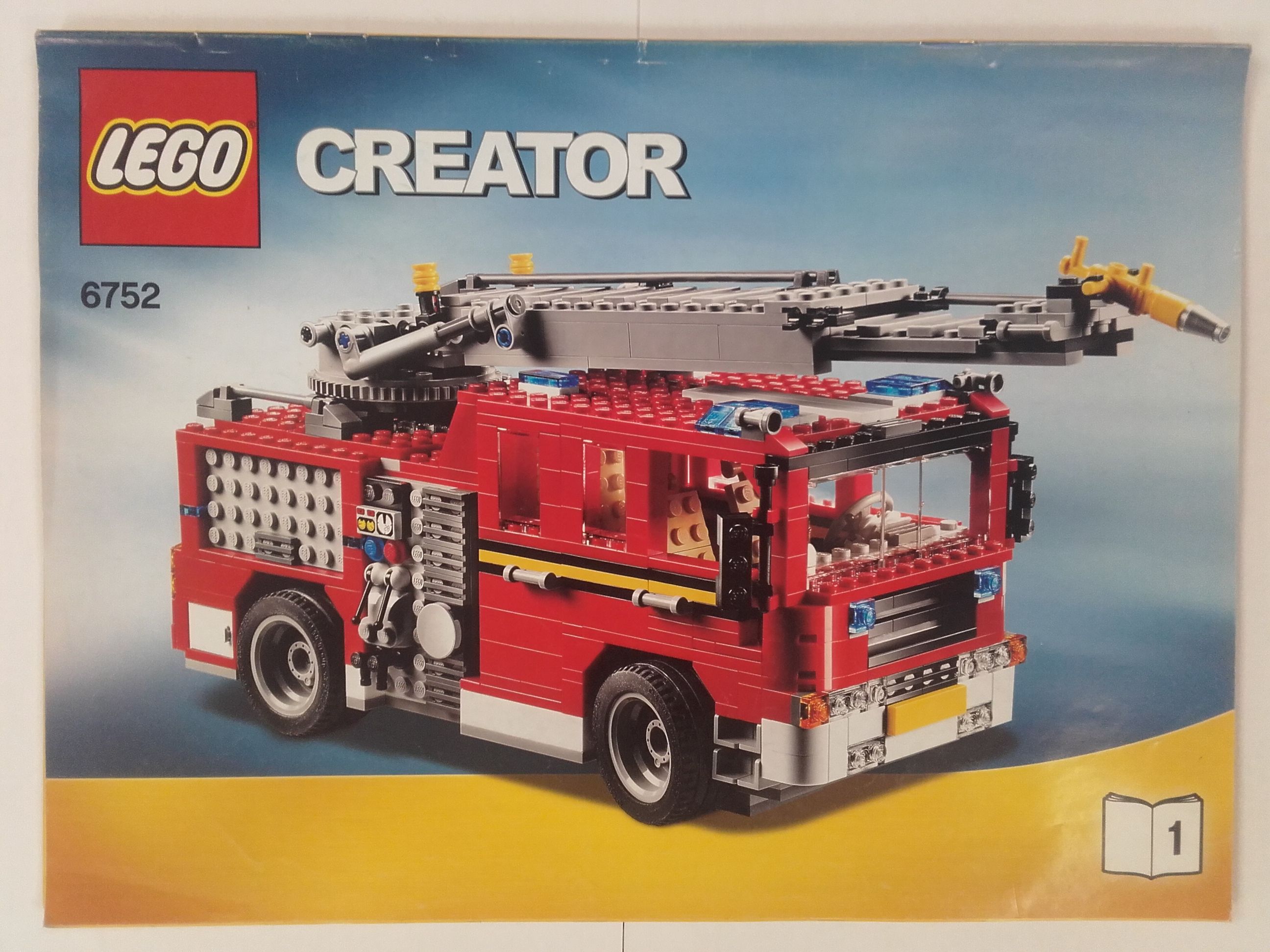 Lego Creator – Összeszerelési útmutató 6752-1