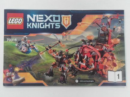 Lego Nexo Knights – Összeszerelési útmutató 70316-1
