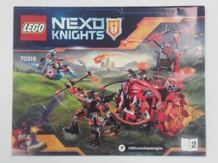 Lego Nexo Knights – Összeszerelési útmutató 70316-2