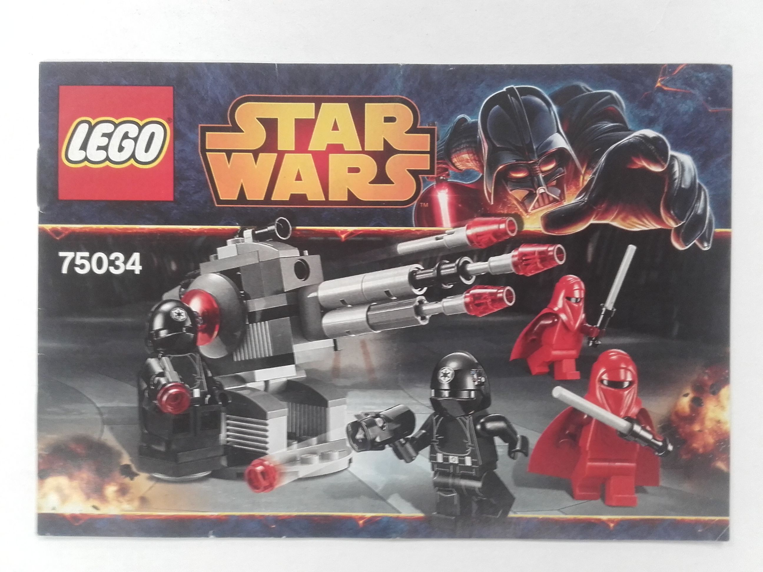 Lego Star Wars – Összeszerelési útmutató 75034