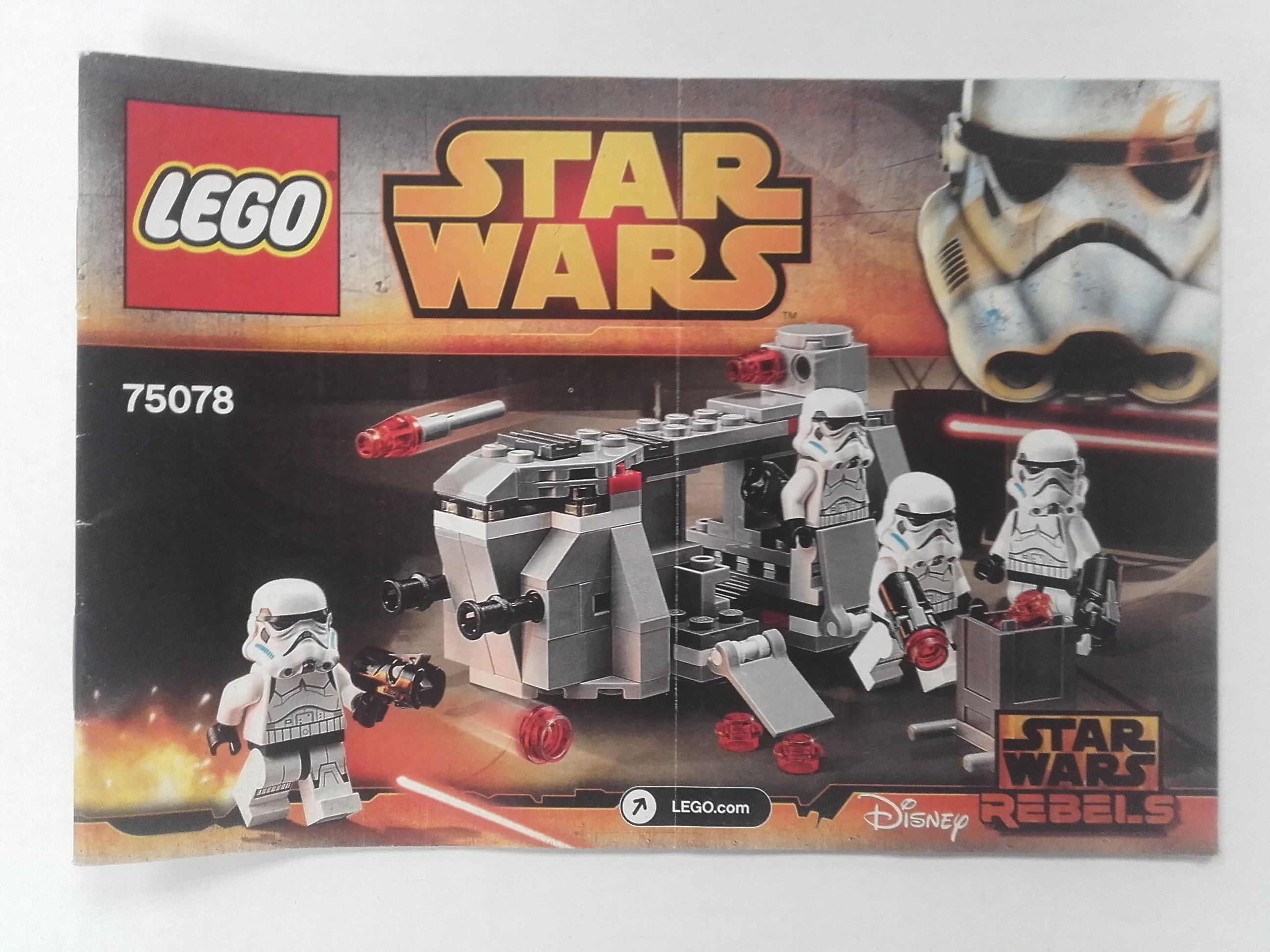 Lego Star Wars – Összeszerelési útmutató 75078