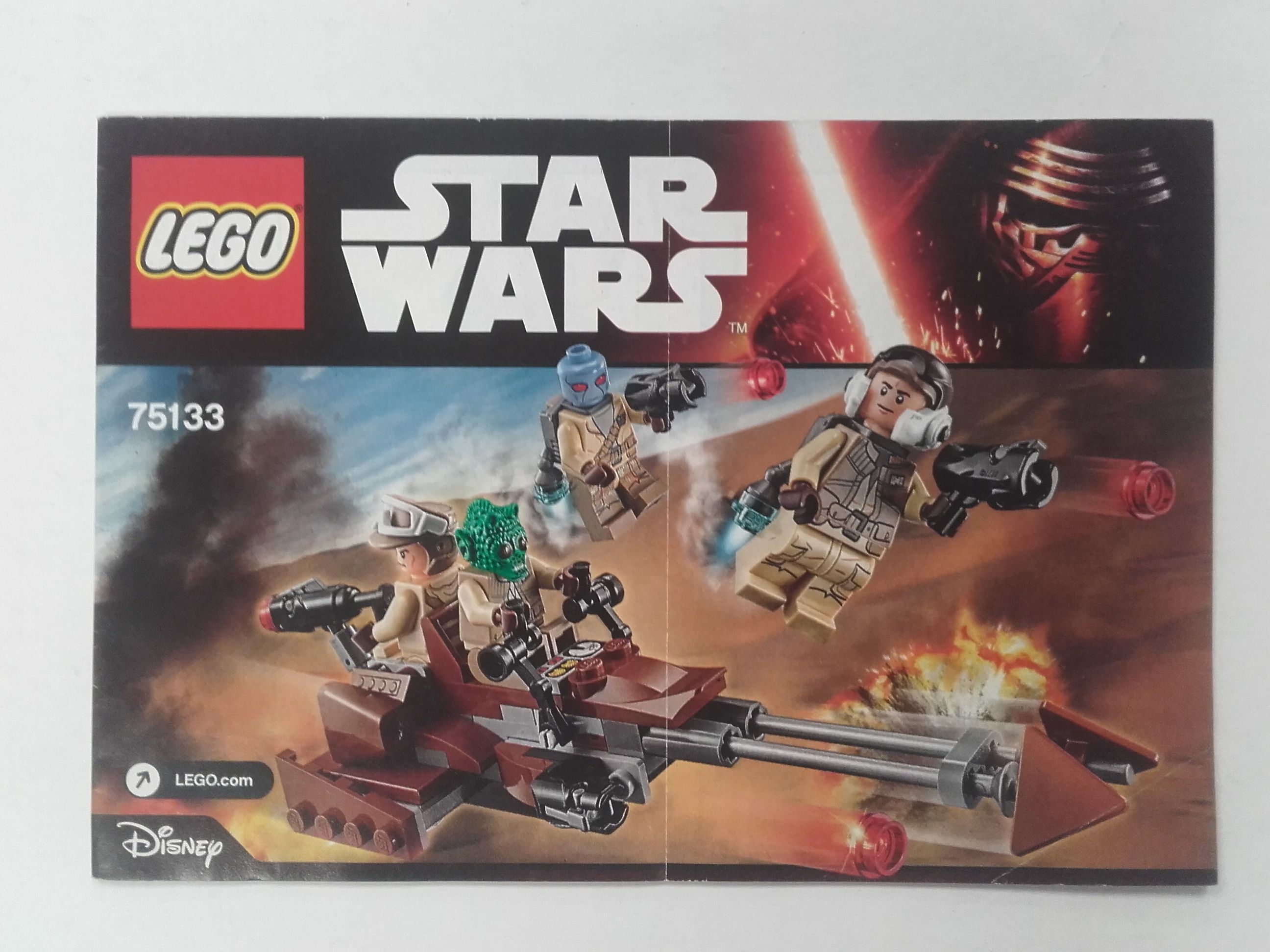 Lego Star Wars – Összeszerelési útmutató 75133