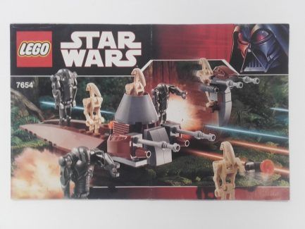 Lego Star Wars – Összeszerelési útmutató 7654