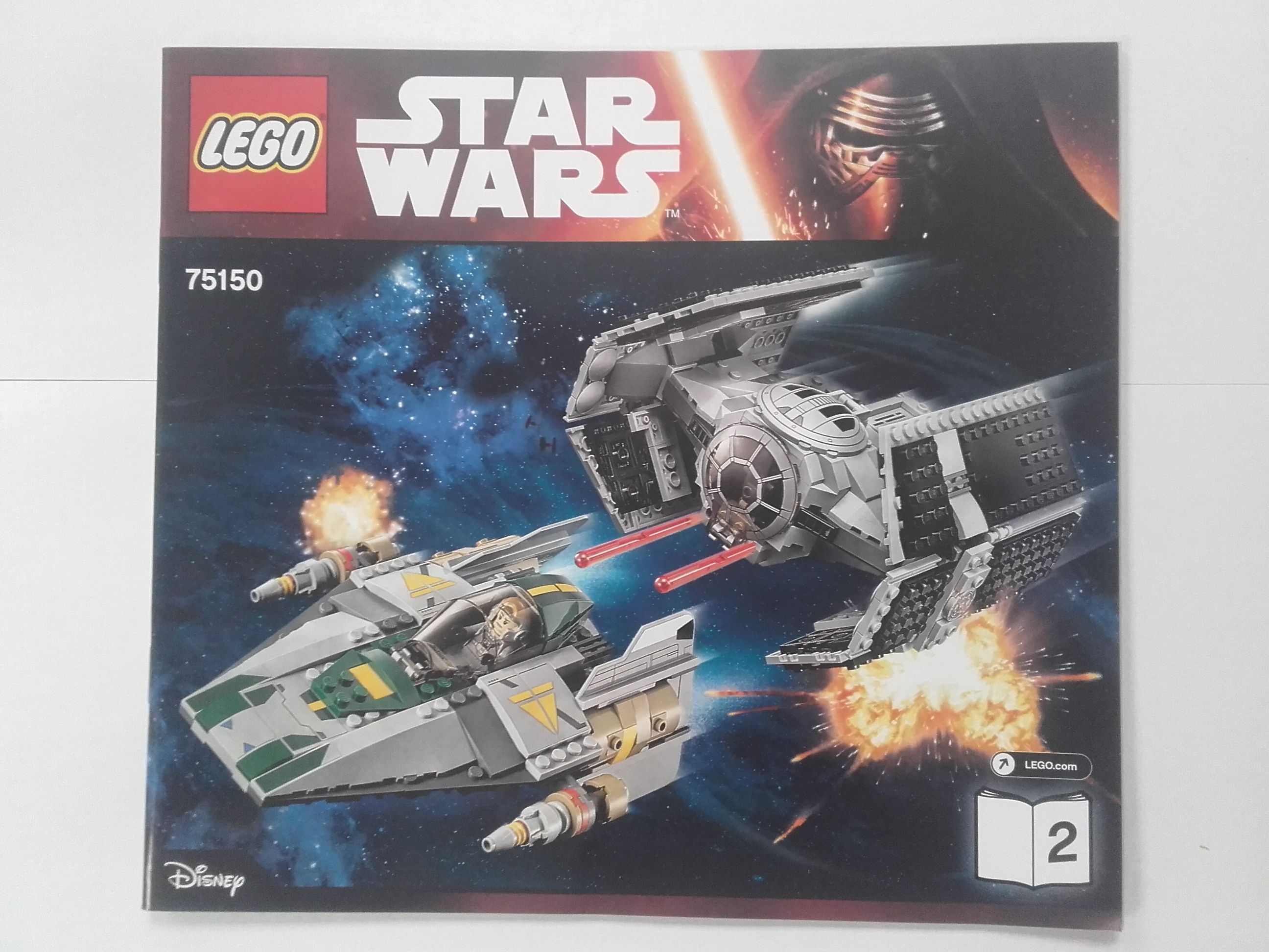 Lego Star Wars – Összeszerelési útmutató 75150-2
