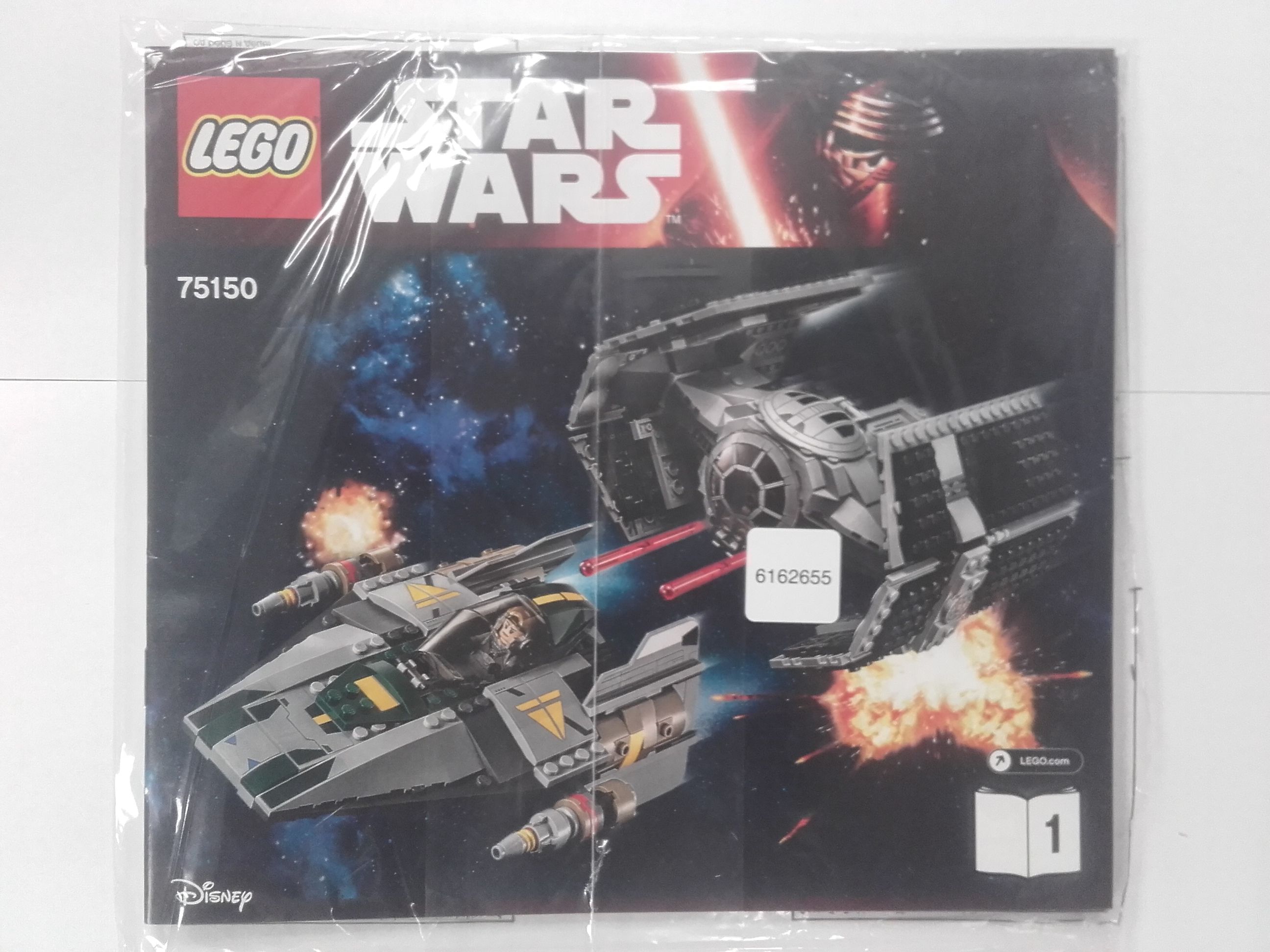 Lego Star Wars – Összeszerelési útmutató szett 75150-1-2