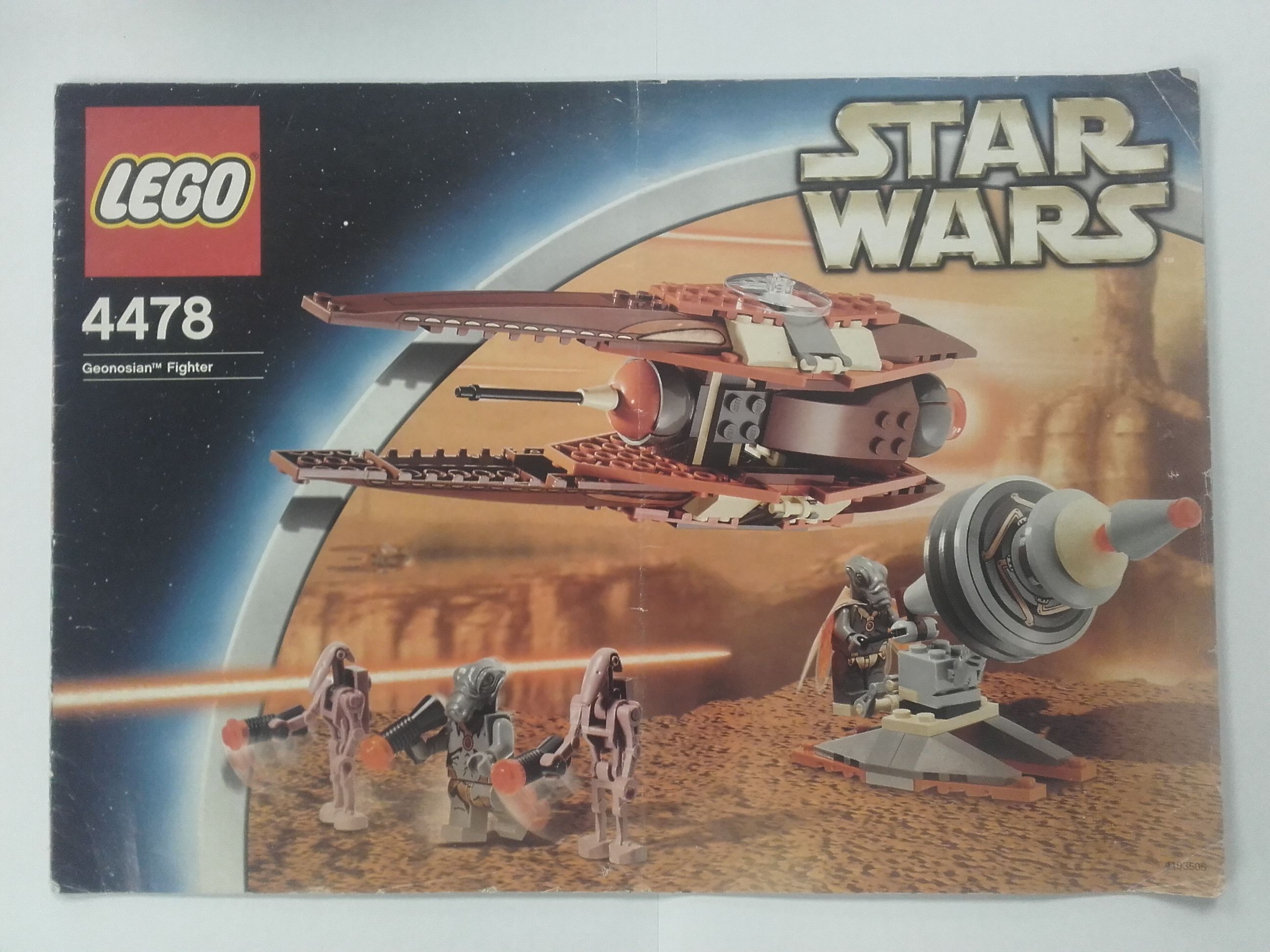 Lego Star Wars – Összeszerelési útmutató 4478