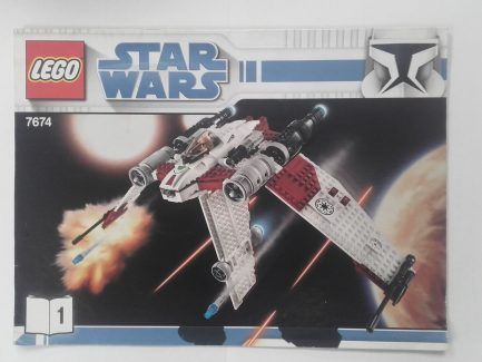 Lego Star Wars – Összeszerelési útmutató 7674-1