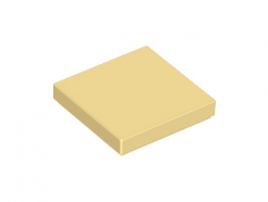 Lego alkatrész - Tan Tile 2x2 with Groove