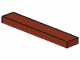 Lego alkatrész - Reddish Brown Tile 1x8