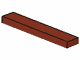 Lego alkatrész - Reddish Brown Tile 1x6