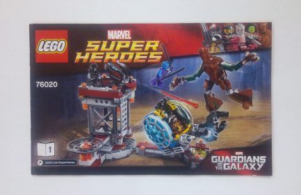 Lego Marvel Super Heroes – Összeszerelési útmutató 76020-1