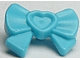 Lego alkatrész - Medium Azure Friends Accessories Hair Decoration, Bow with Heart, Long Ribbon and Pin