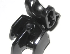 Lego alkatrész - Black Hero Factory Foot with Three Short Claws and Ball Socket
