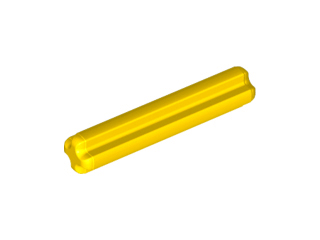 Lego alkatrész - Yellow Technic, Axle 3