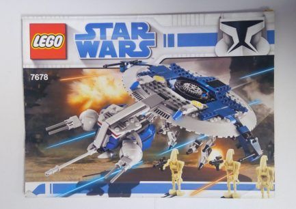 Lego Star Wars – Összeszerelési útmutató 7678