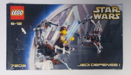 Lego Star Wars – Összeszerelési útmutató 7203