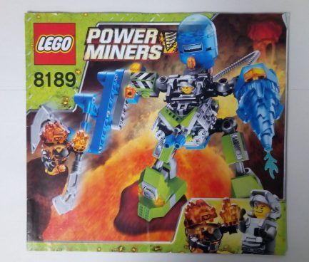 Lego Power Miners – Összeszerelési útmutató 8189